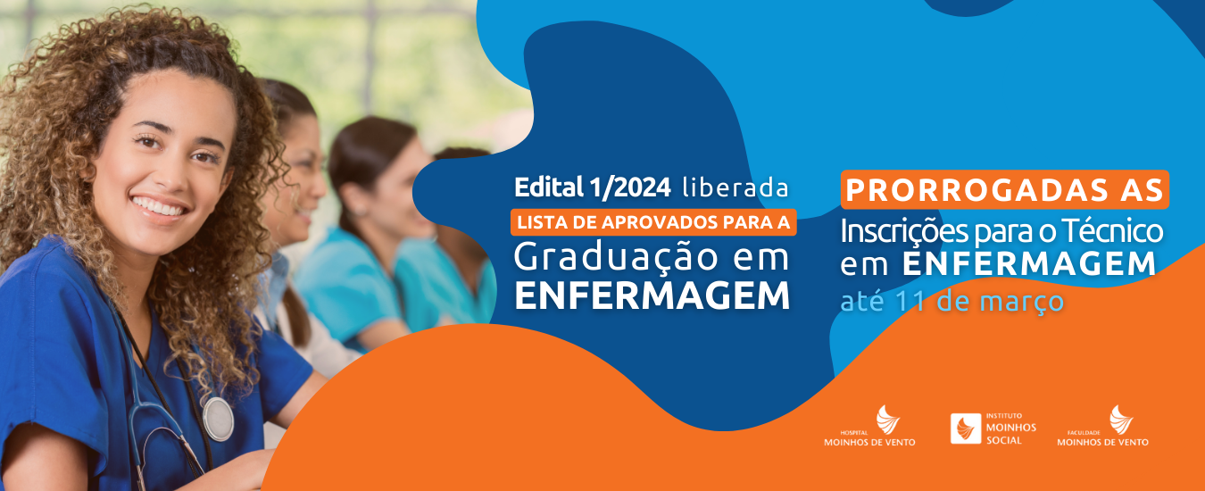 [Encerrado - Edital/001_24] - 50 bolsas para o Técnico e 5 para Graduação em Enfermagem